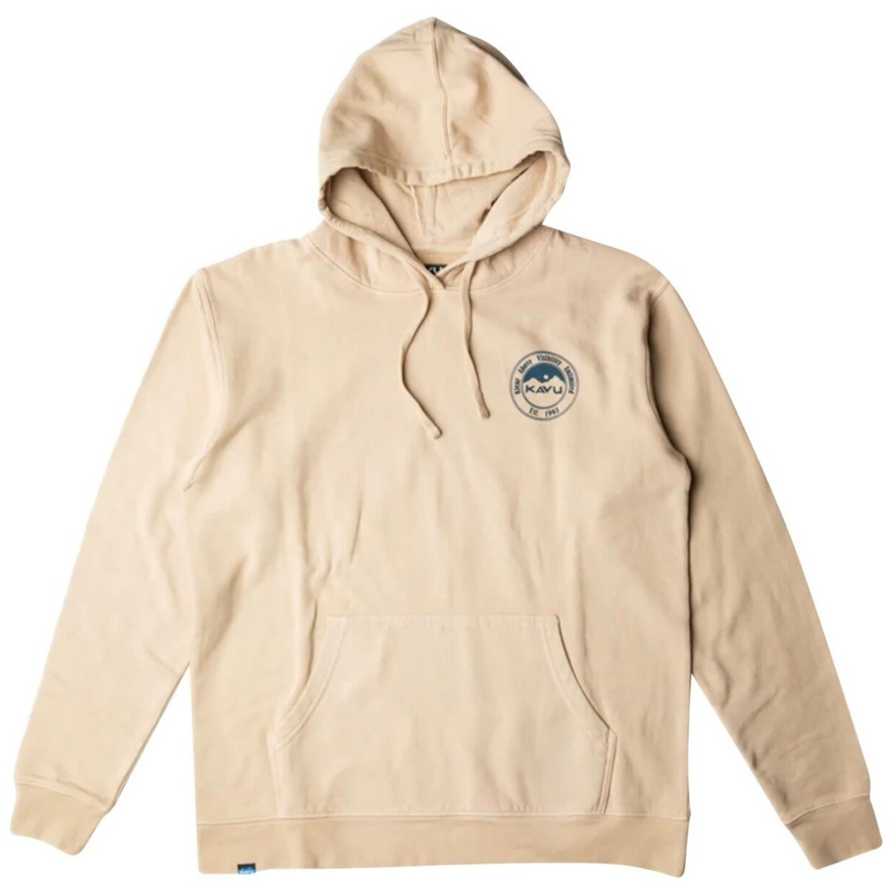 Men's KAVU Core Hoodie- Irish Cream